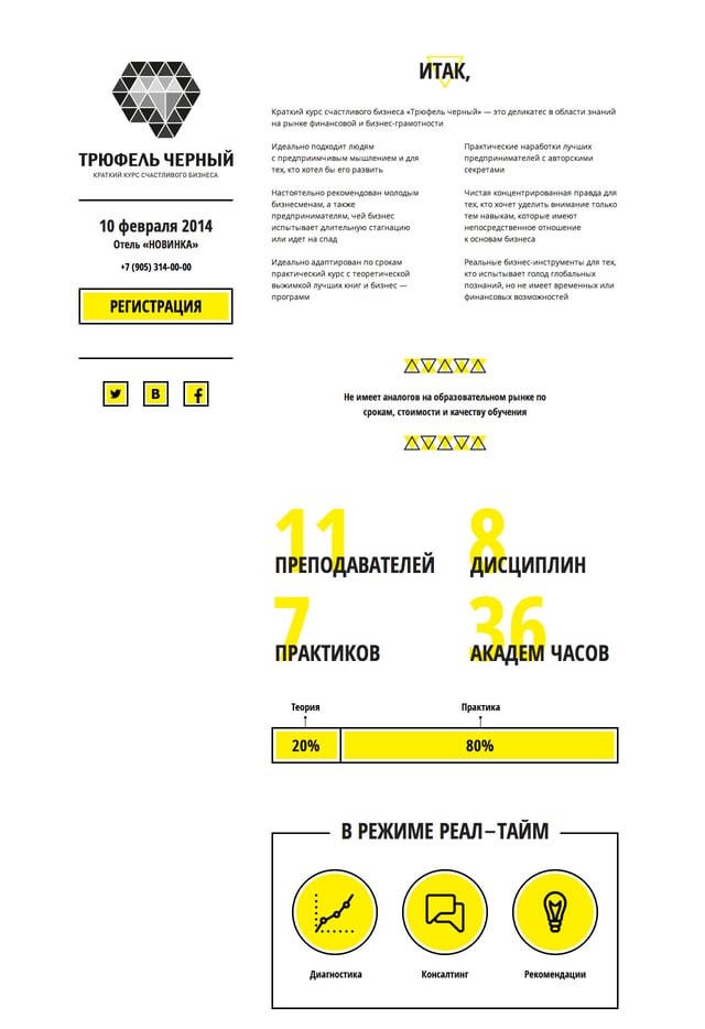 Trufel Cherniy Infographics Preview