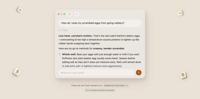 Typer Looping Product Demo Preview