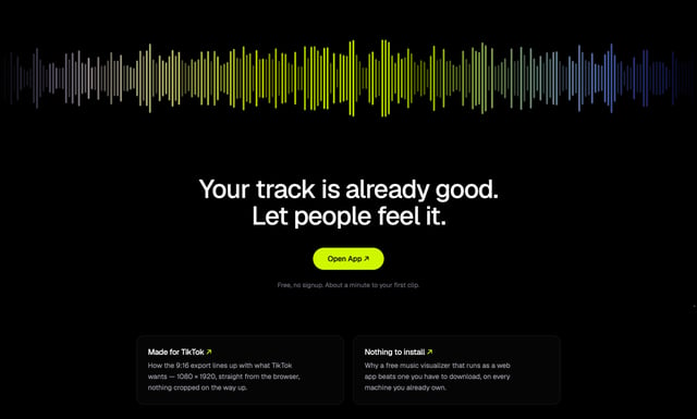 Trake.app Call-To-Action Footer Preview