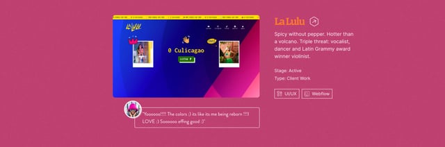 Orange Moon Creative Testimonials Preview