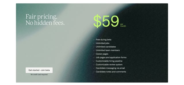 Wittl Pricing Table Preview