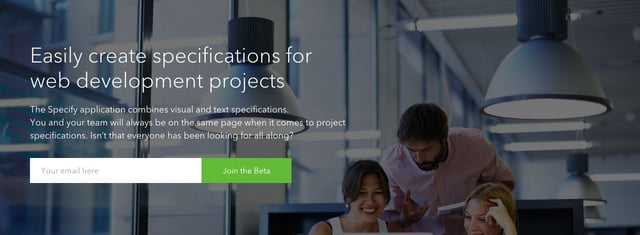 Specify Lead Capture Preview