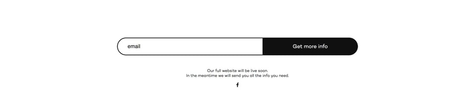 Newsletter section on Dessk. section design