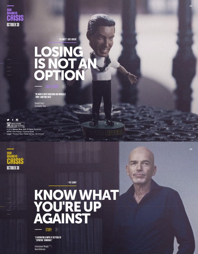 Our Brand Is Crisis Testimonials Preview