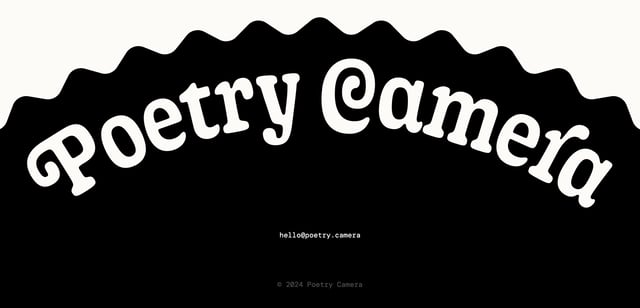 Poety Camera Big Footer Preview