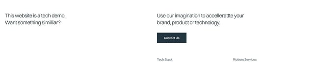 Contact Form section
