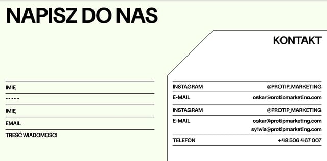 Contact Form section