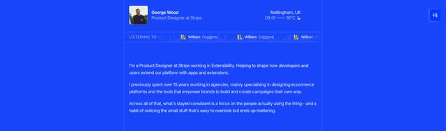 George Wood Biography Preview