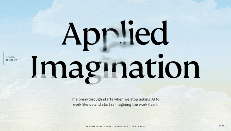 Applied Imagination