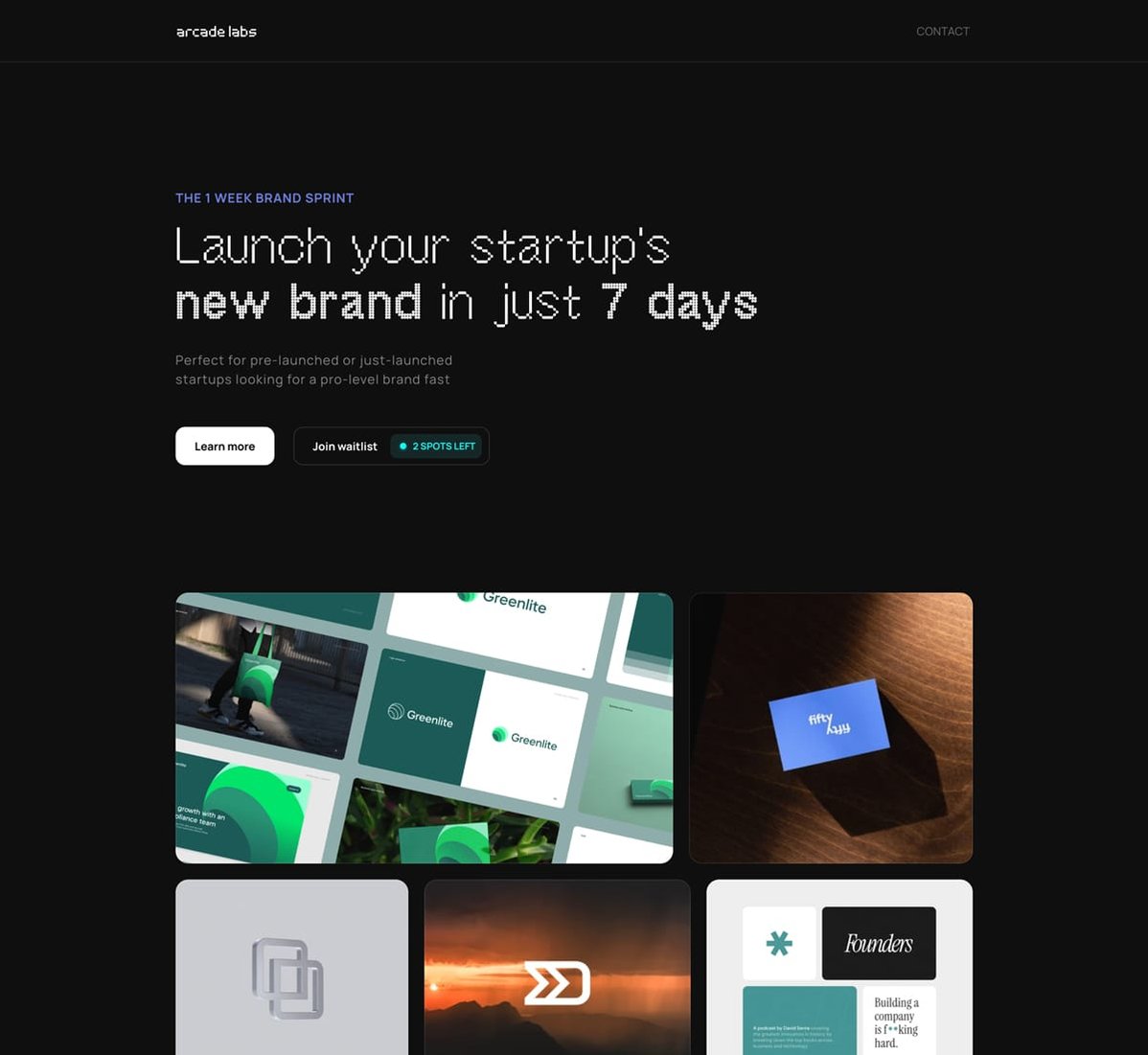 Arcade Labs – Brand Sprint