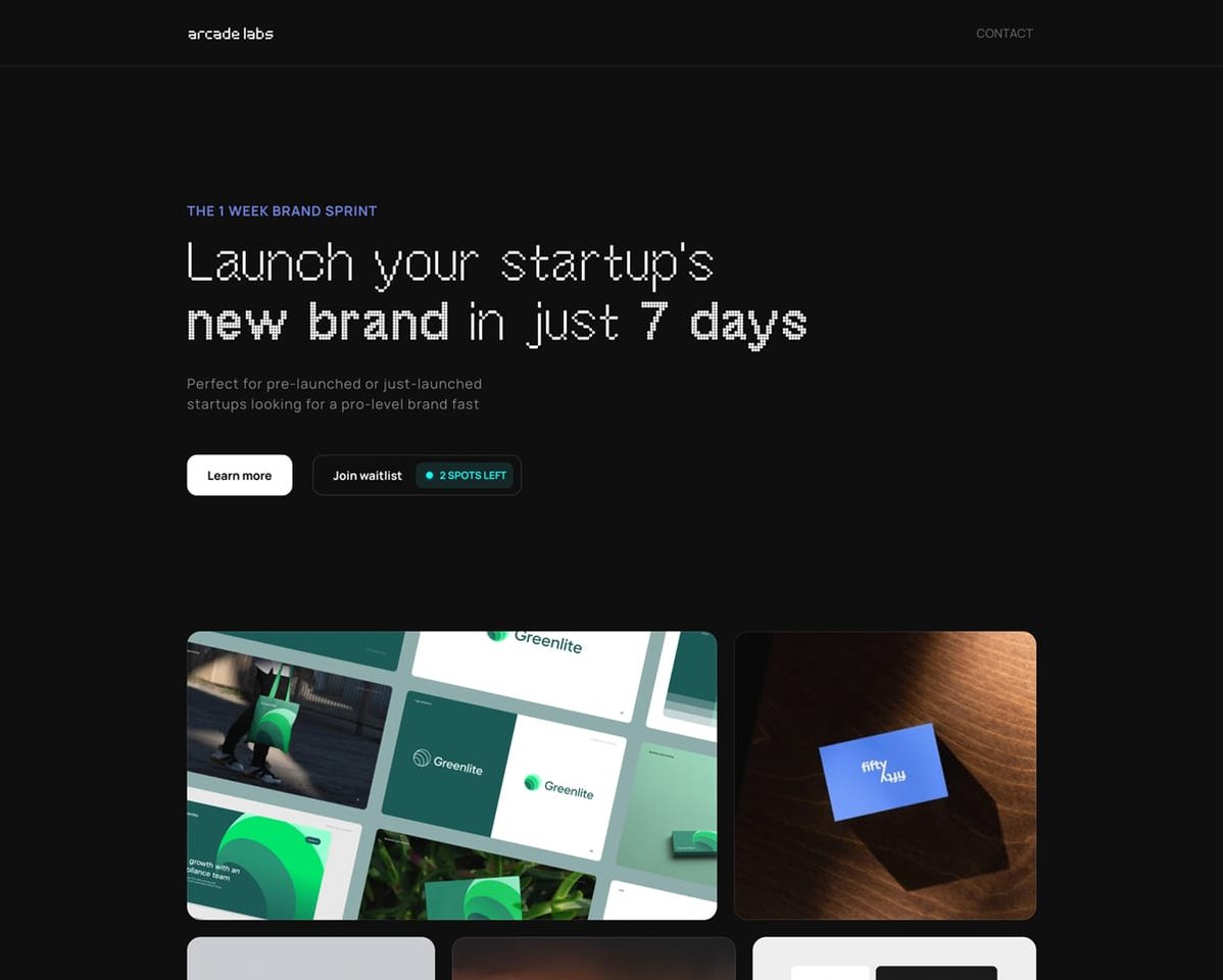 Arcade Labs – Brand Sprint