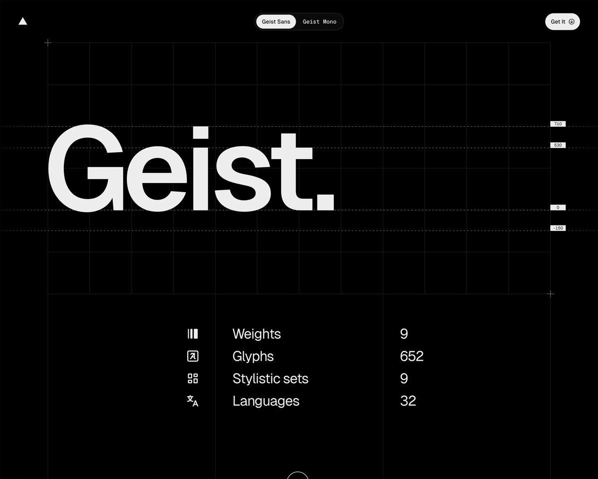 Geist Font