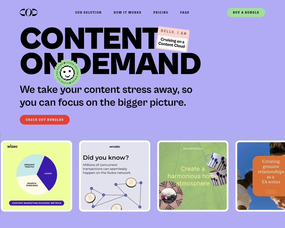 Content On Demand