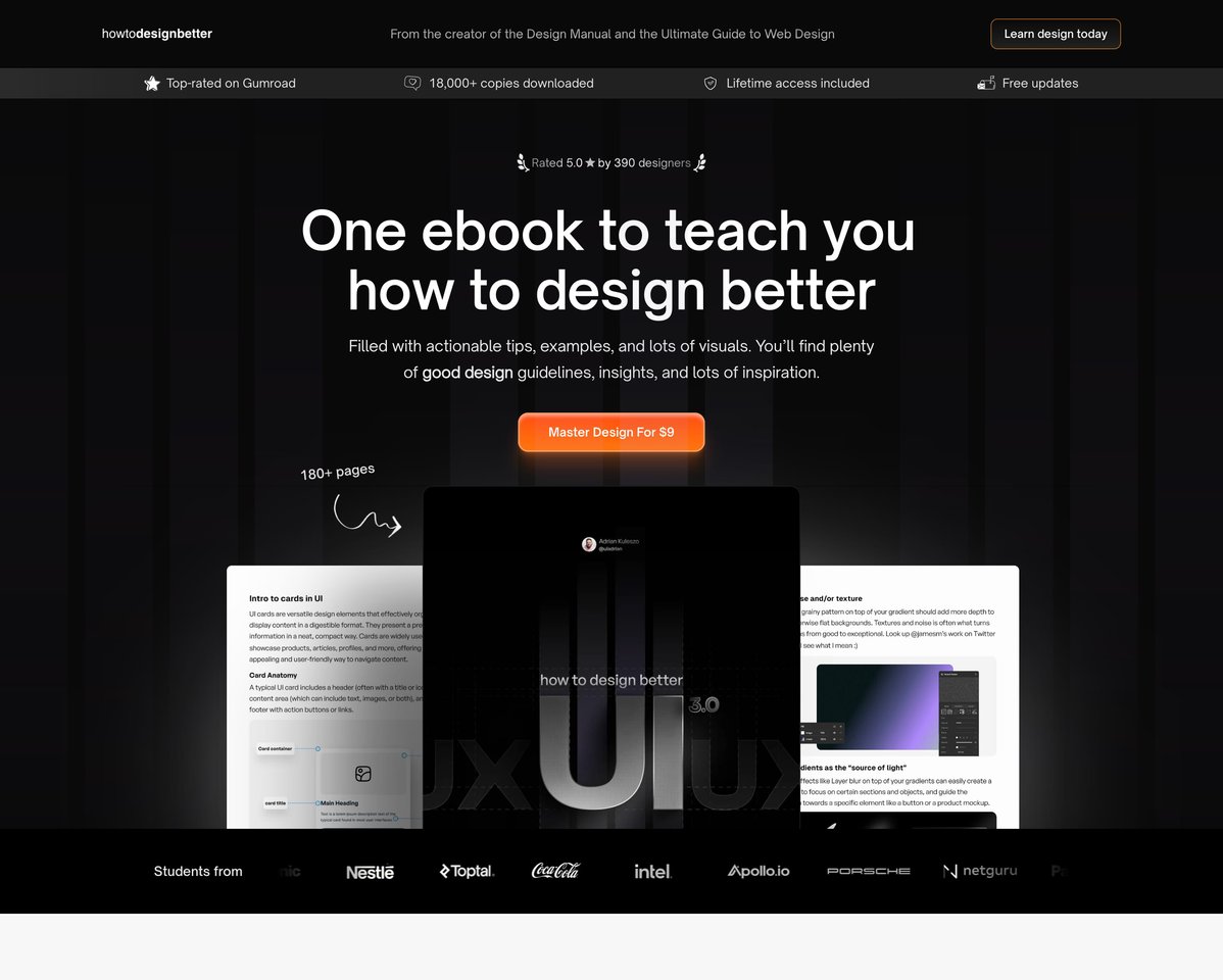 How To Design Better Ebook