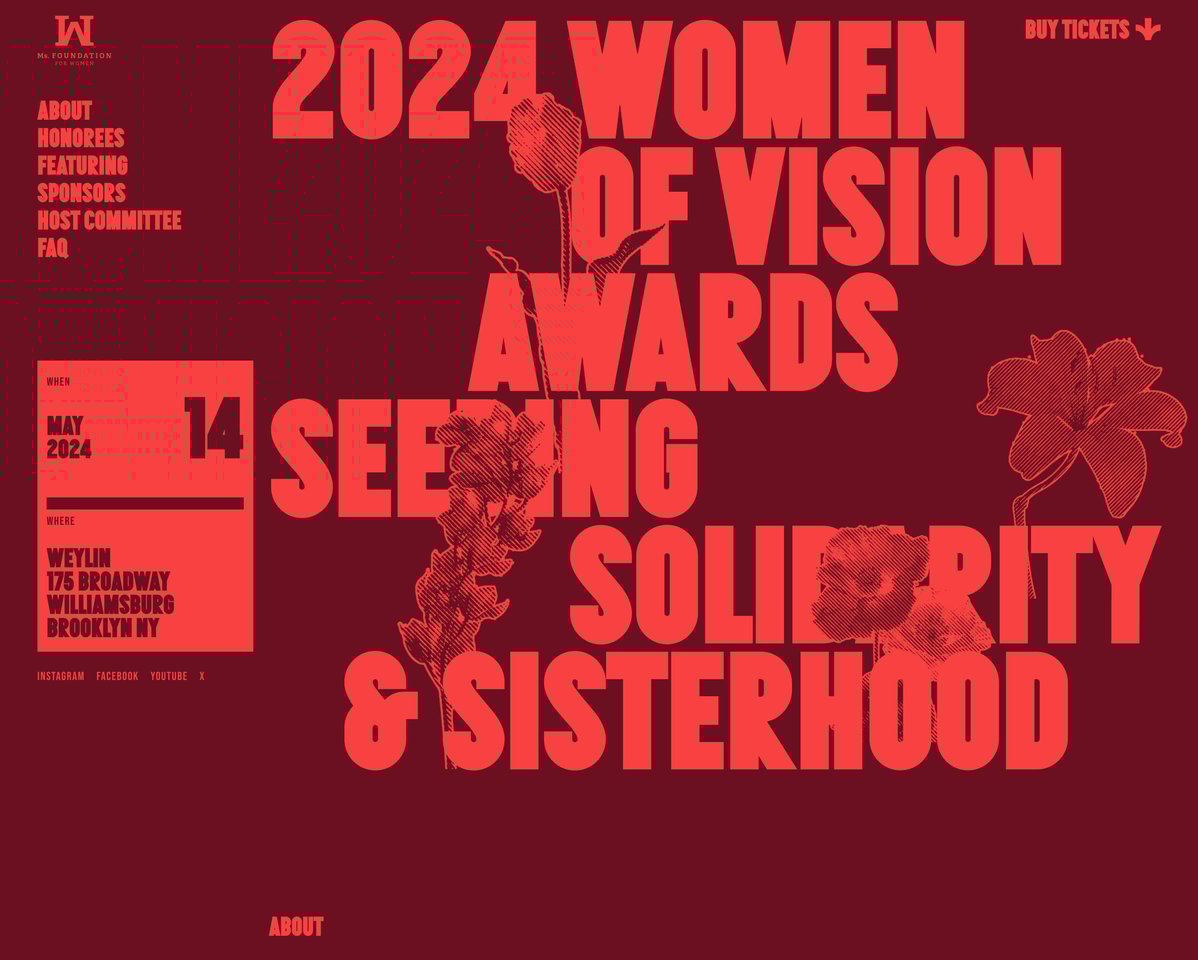 Ms. Foundation’s Women of Vision Awards