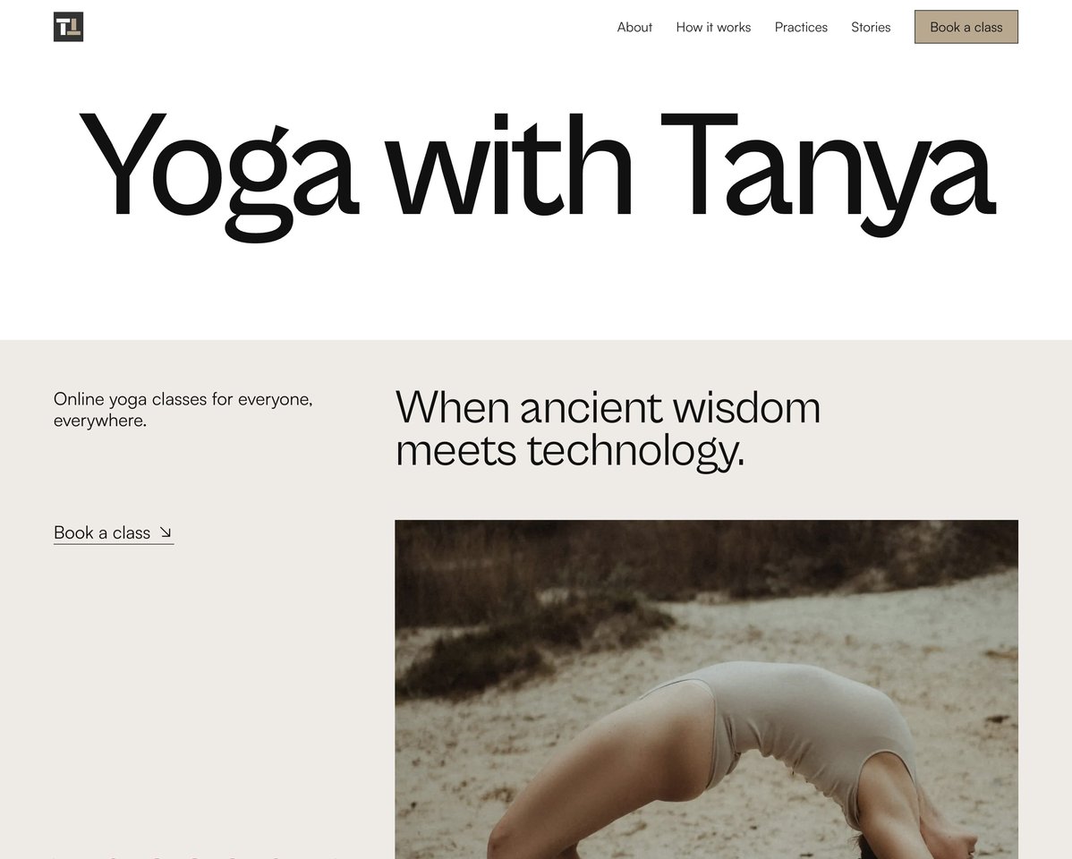 Yoga with Tanya
