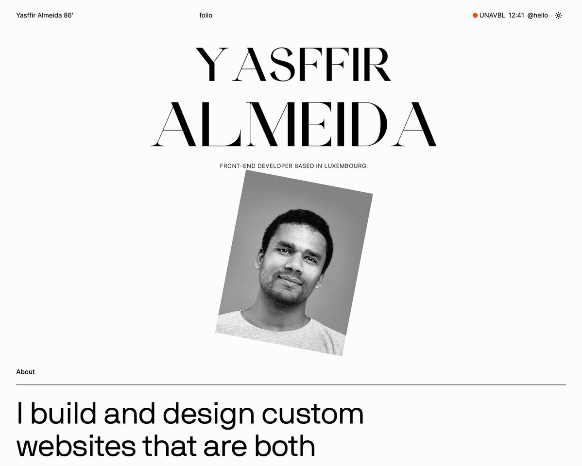 Yasffir Almeida