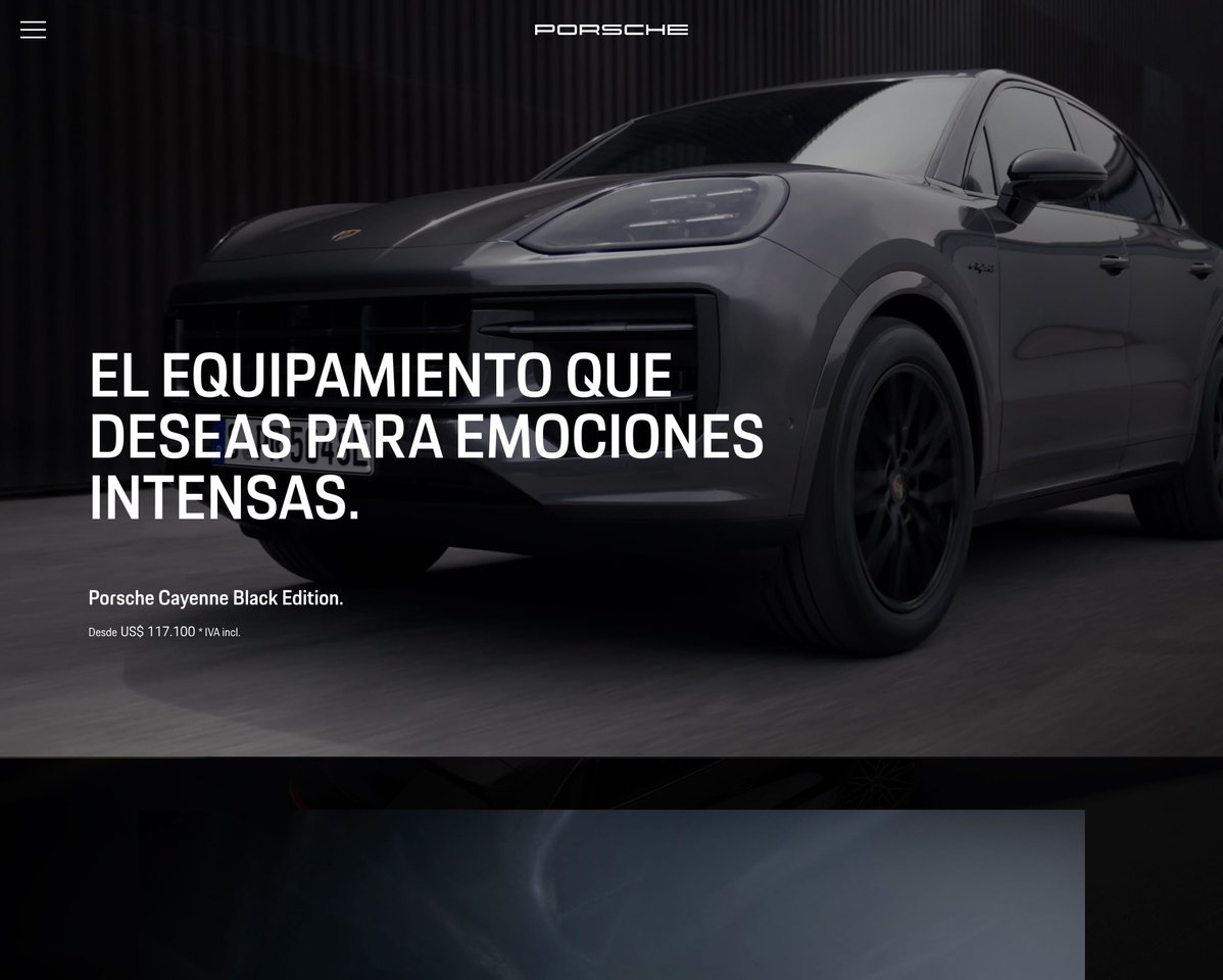 Porsche Cayenne Black Edition