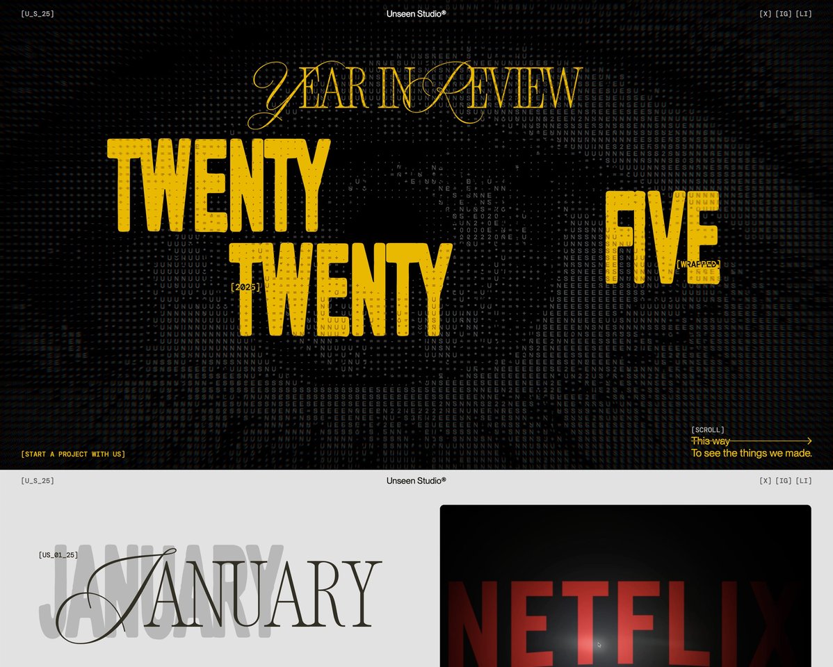 Unseen Studio 2025