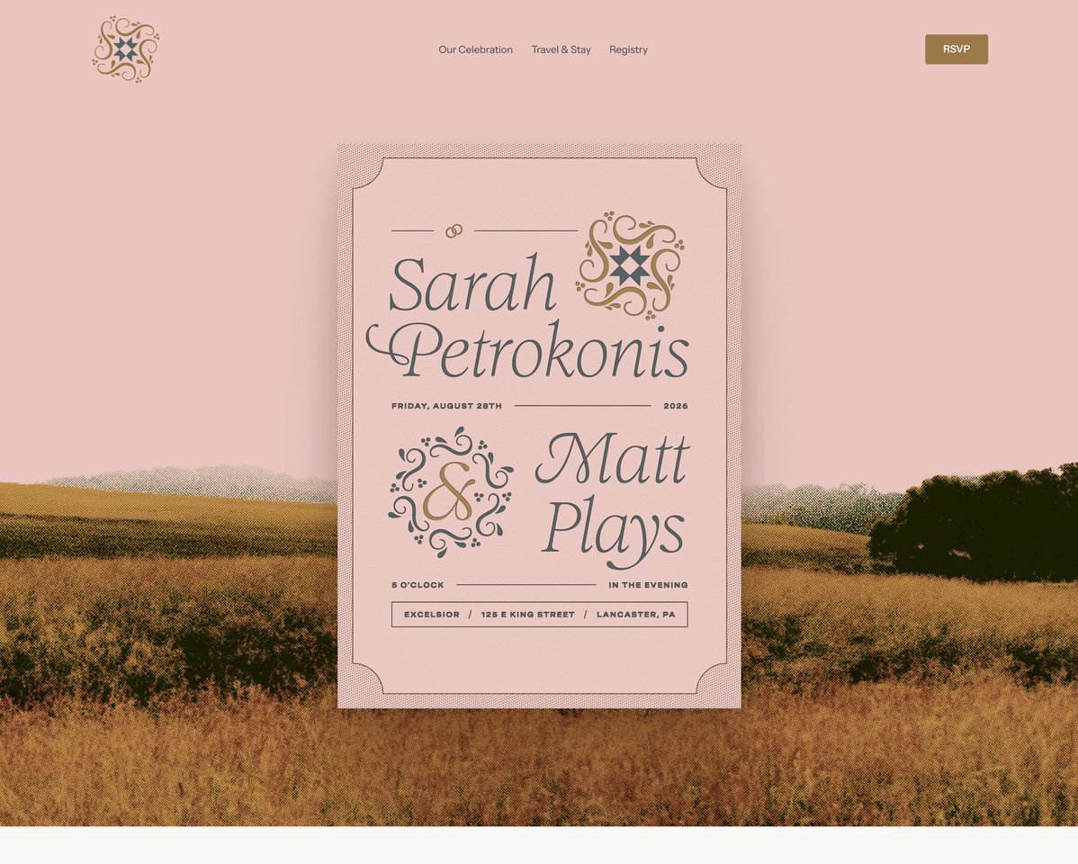 Sarah & Matt Wedding