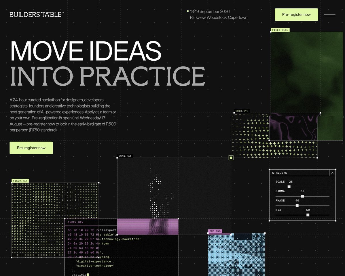 Builders Table