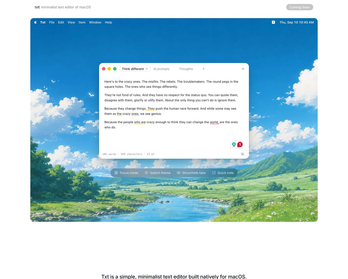 Txt Text Editor