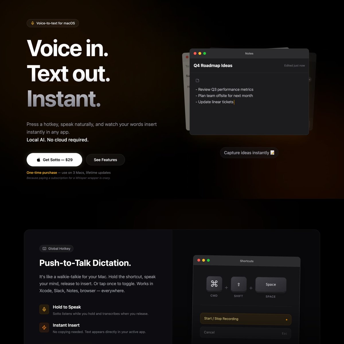 Website Inspiration: Sotto