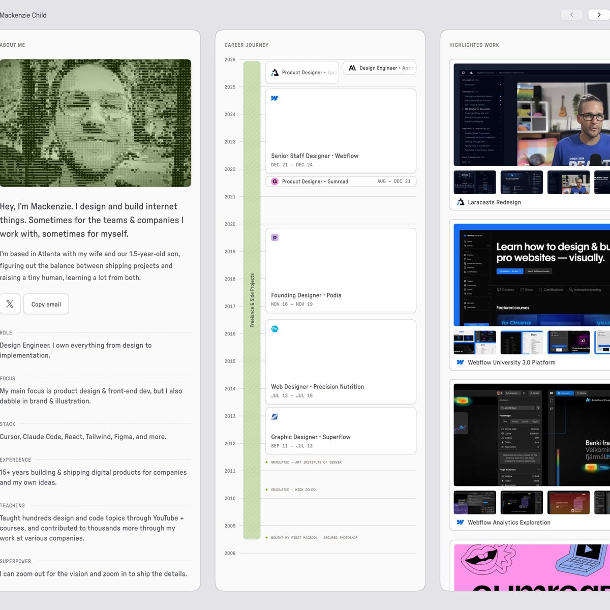 Website Inspiration: Mackenzie Child