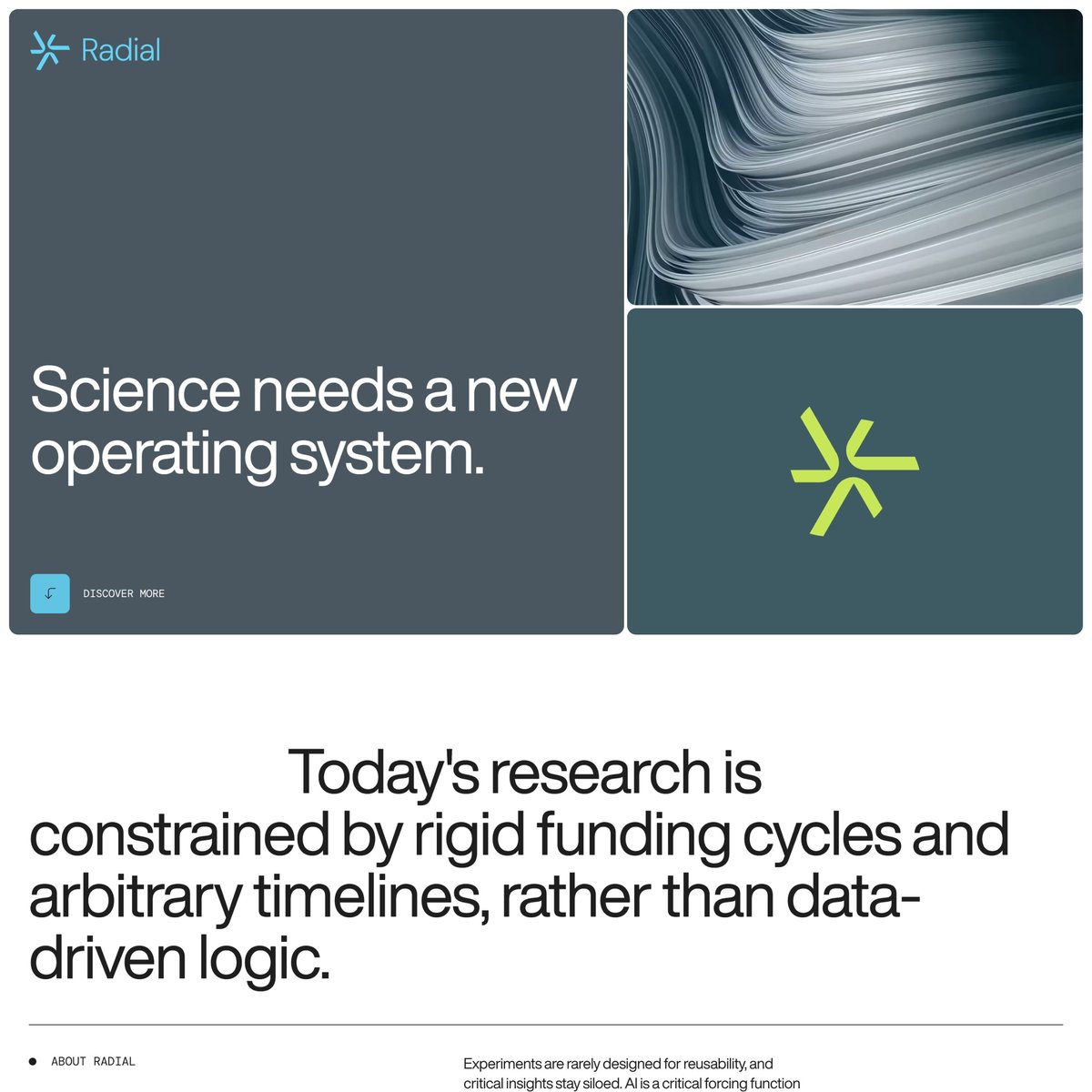 Website Inspiration: Radial