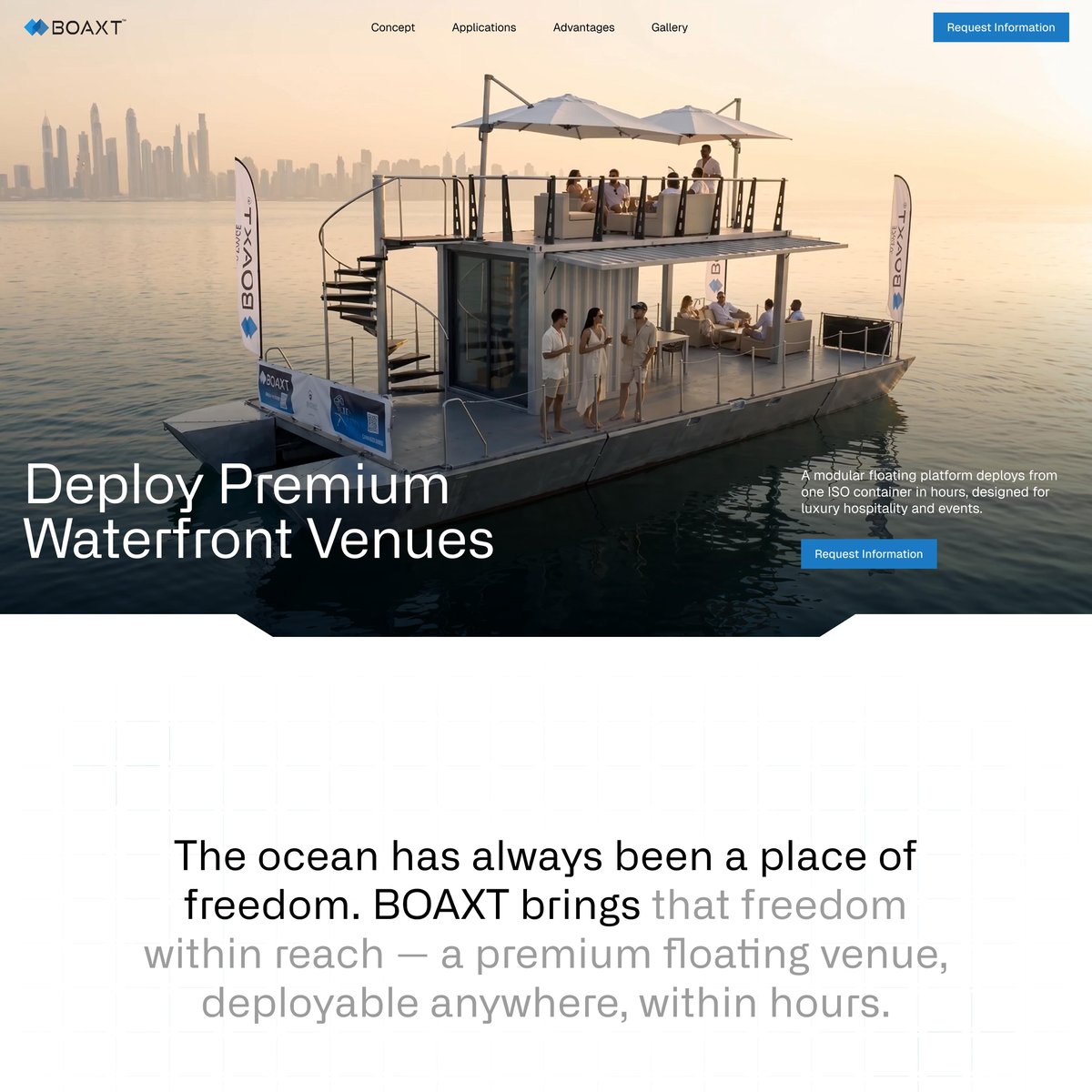 Website Inspiration: Boaxt
