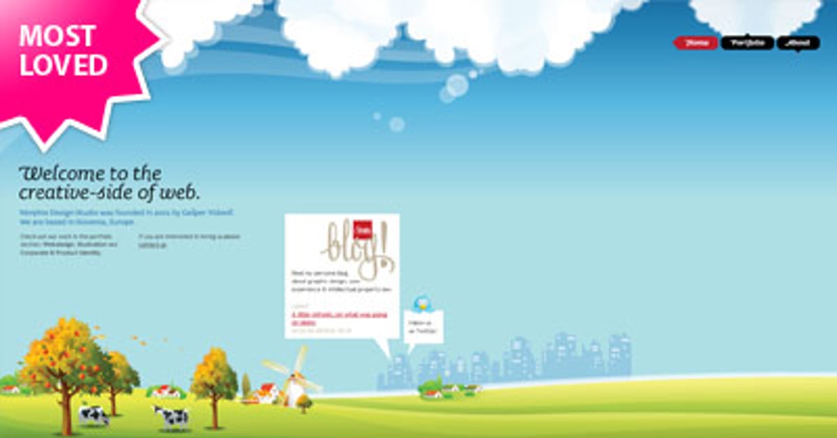 Morphix Design Studio — One Page Website Award
