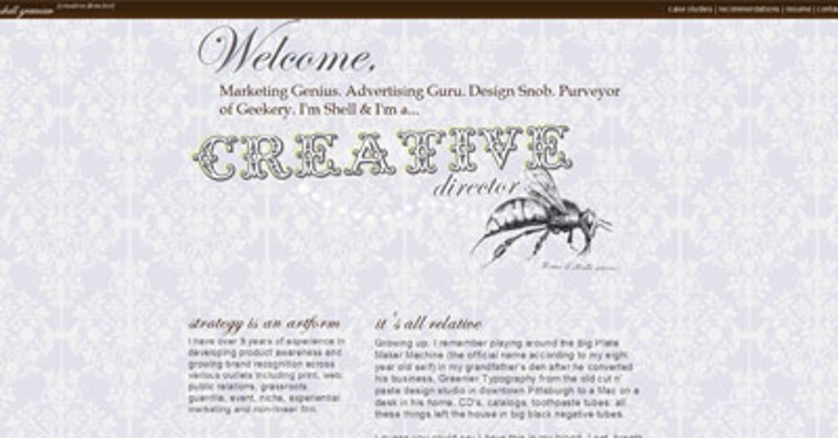 Shell One Pager Shell Greenier — One Page Website Award