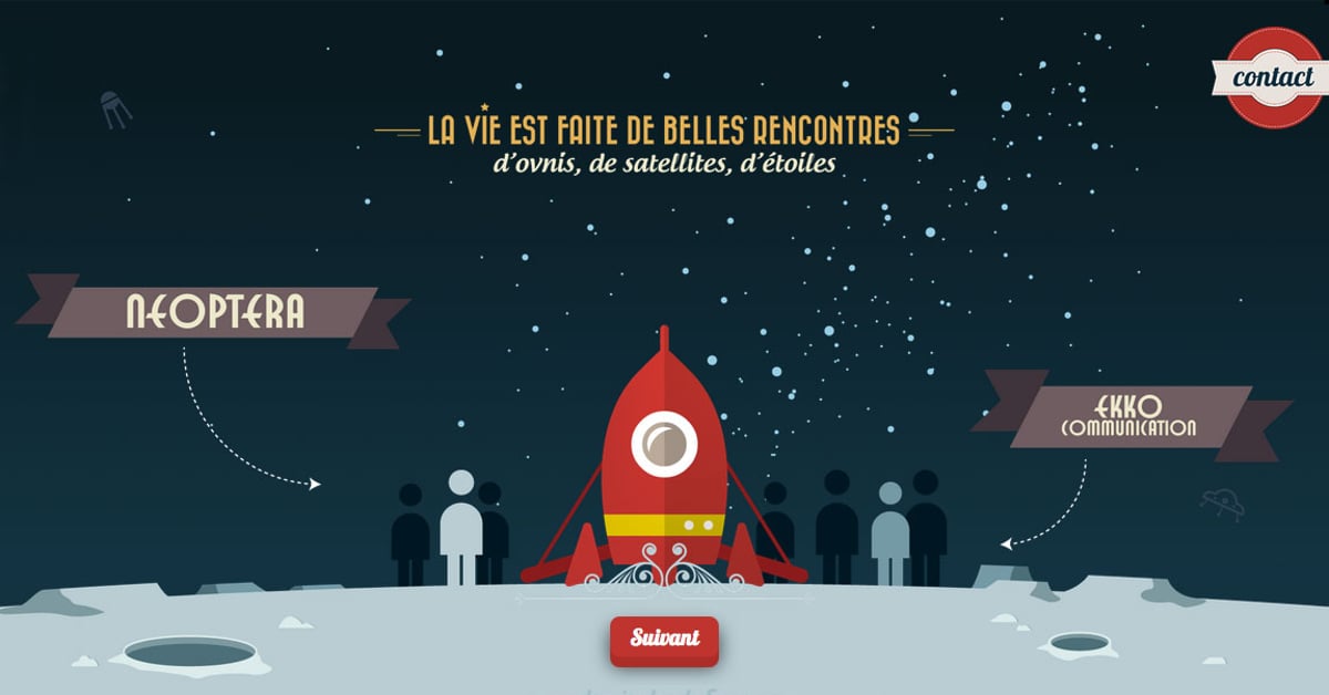 Appolo — One Page Website Award