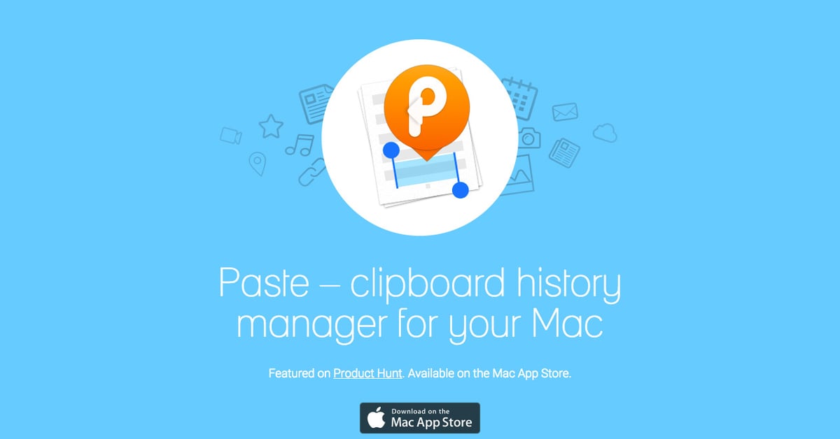Paste — One Page Website Award