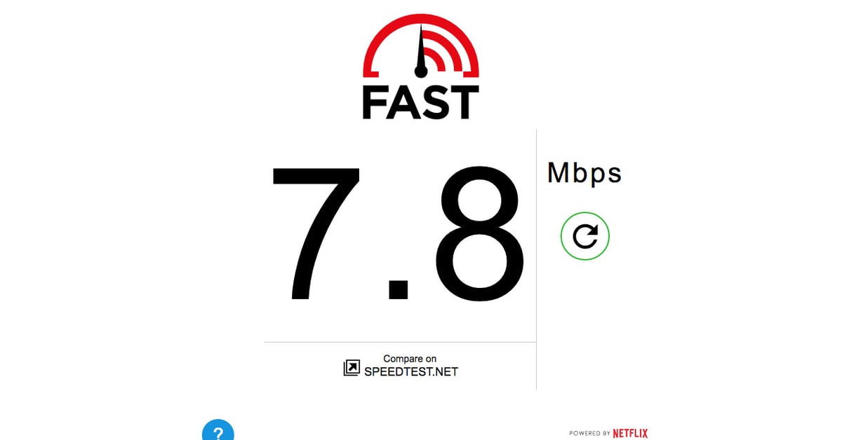 Fast.com — One Page Website Award