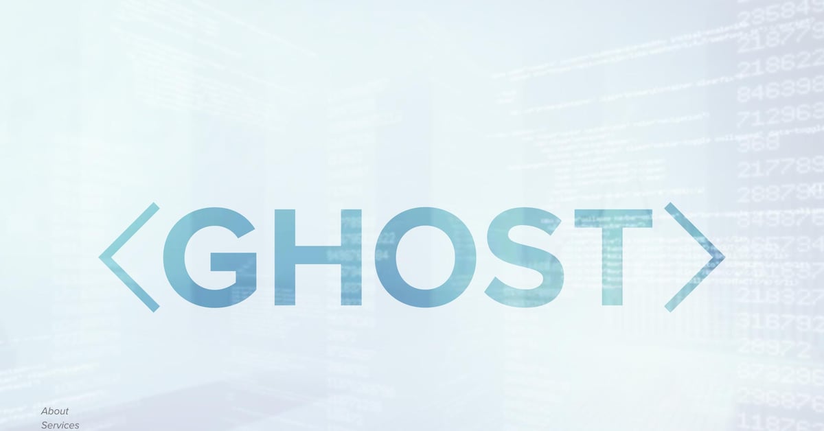 Ghost Dev Studio Inc. — One Page Website Award