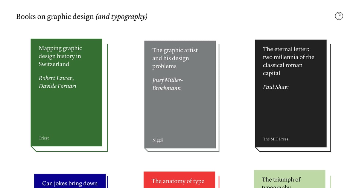 Books on graphic design
