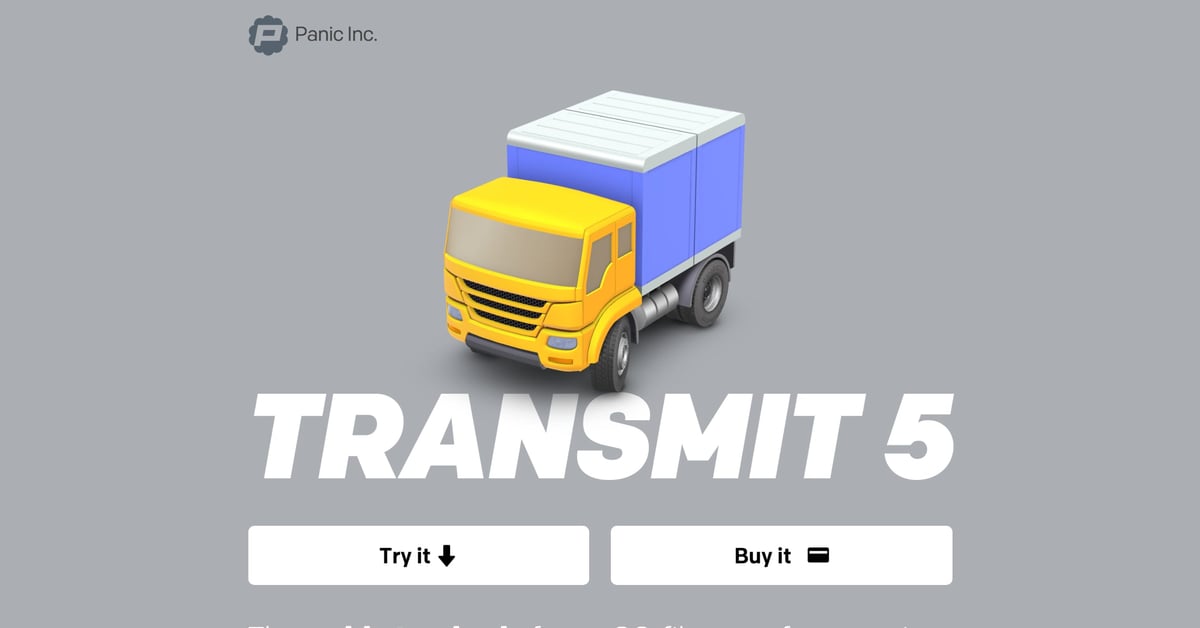 Transmit 5 One Page Website Award