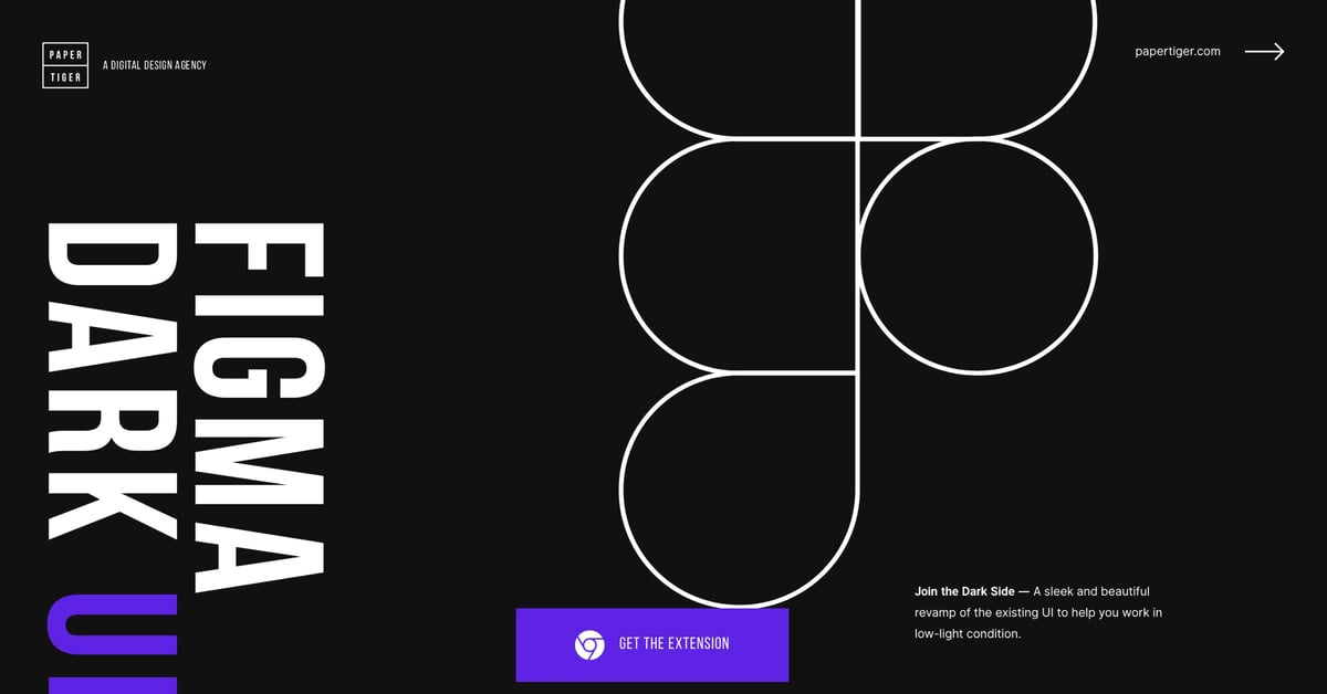 Figma Dark UI