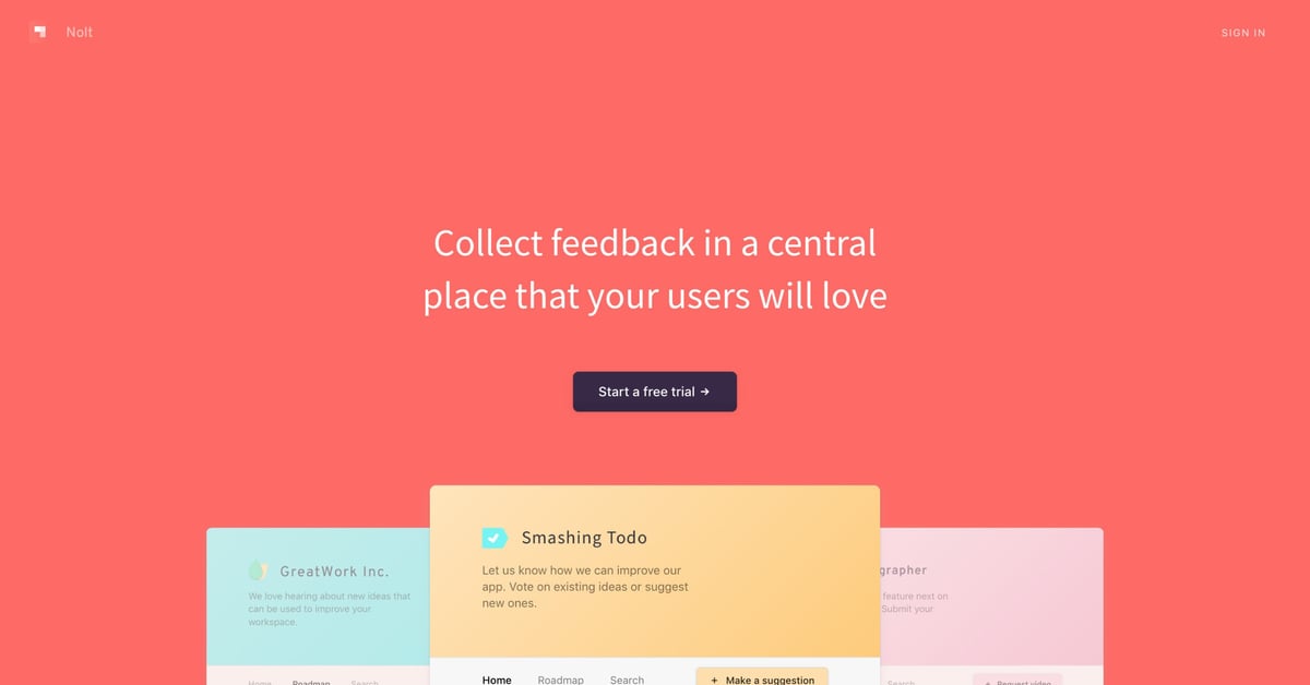 Website Inspiration: Nolt