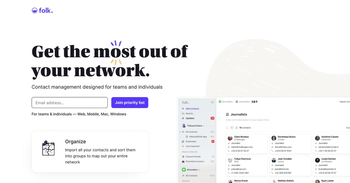 Website Inspiration: Folk