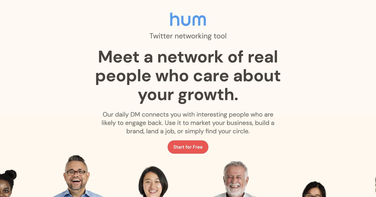 Hum Account Hum — One Page Website Award