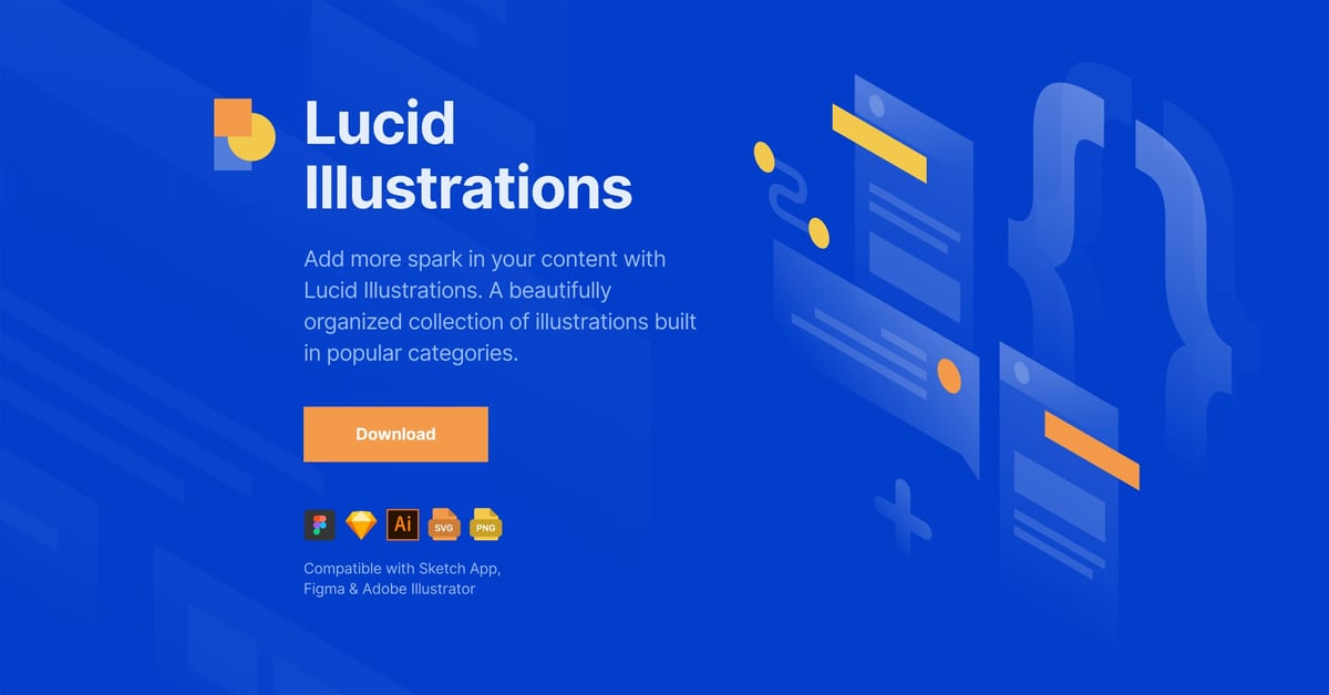 Website Inspiration: Lucid Illustrations