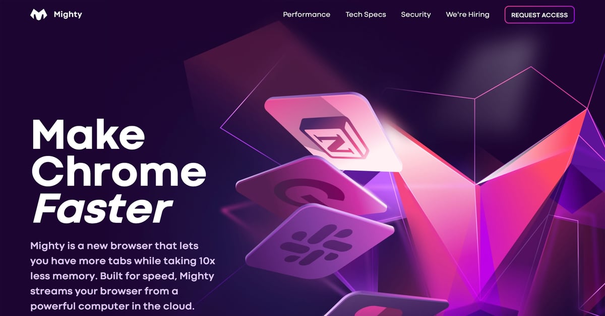 Website Inspiration: Mighty