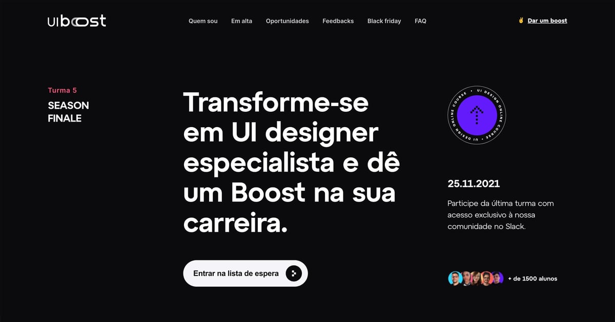 Website Inspiration: uiBoost