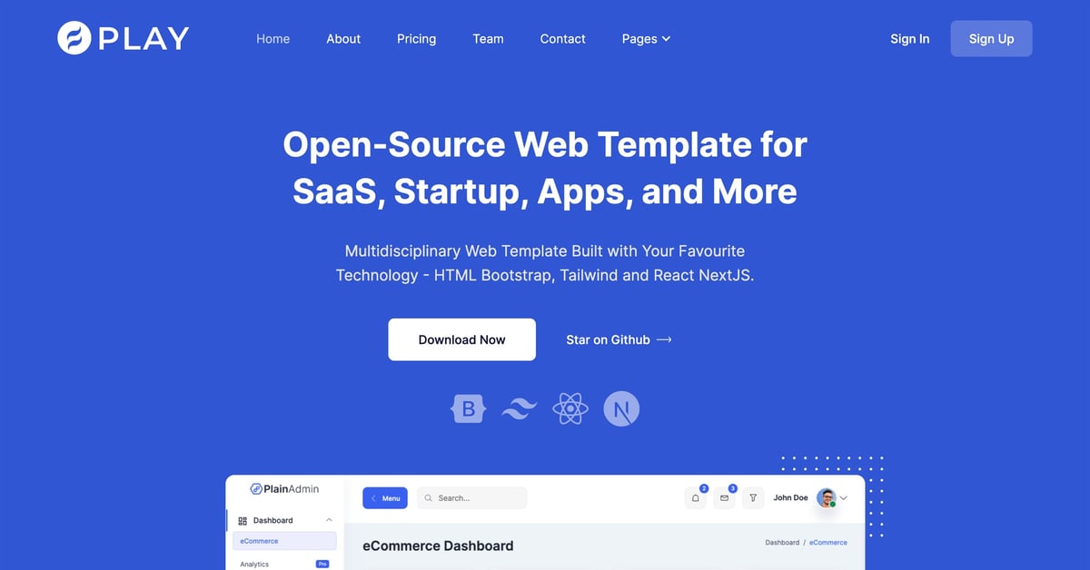 Play - Template Review and Demo