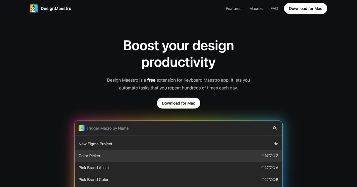 Website Inspiration: Design Maestro
