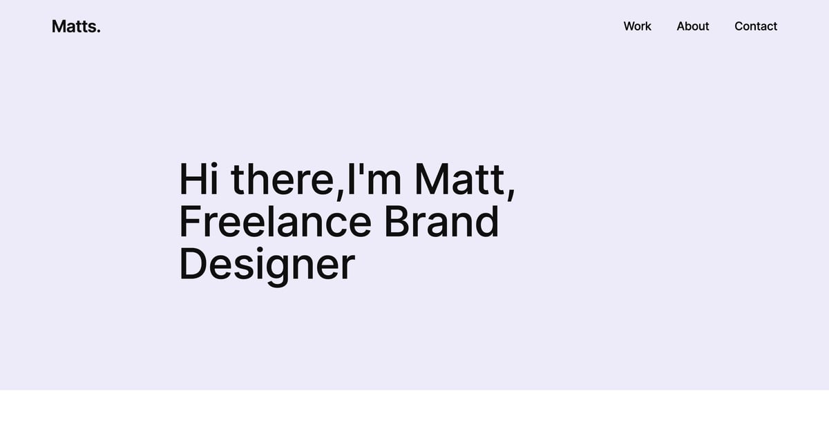 Matts - Template Review and Demo