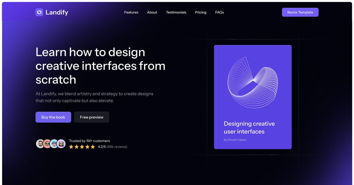 Landify - Template Review and Demo
