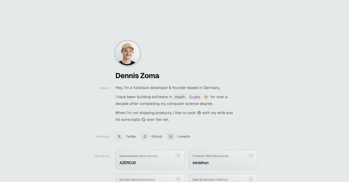 Scio Labs One Page Websites